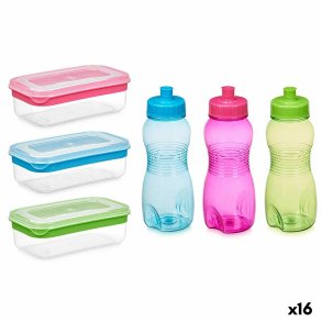 Madkasse med Vandbeholder Leknes 47315 (16 enheder)