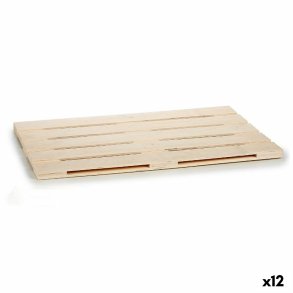 Snack bakke Brun Tr� 40 x 2 x 60 cm (12 enheder)