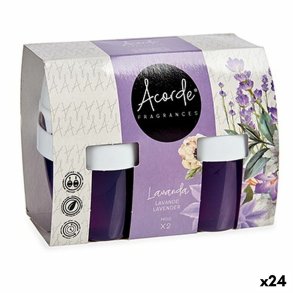 S�t med luftfriskere Acorde 1165-LAVANDA Lavendel Gel (24 enheder)
