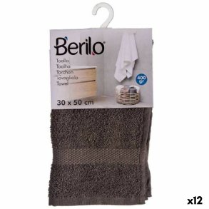 badelagen Berilo 89668 Gr 80 % bomuld 20 % Polyester 30 x 50 cm (12 enheder)