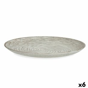 Borddekoration Gift Decor LH520928 LH520928 Hvid Tr MDF 34,5 x 3 x 34,5 cm Spiral (6 enheder)