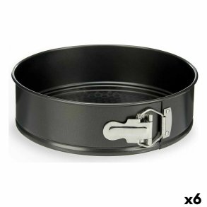 Aftagelig form Kinvara CK62863-5 Mrkegr Metal Kulstofstl 24 x 7 x 24 cm Aftageligt (6 enheder)