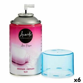 Luftfrisker Refills Acorde 55335 Talkumpulver 250 ml (6 enheder)