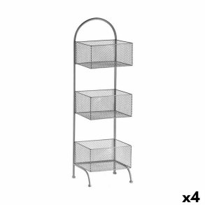 Hylder Slvfarvet Metal 20 x 99 x 32,5 cm (4 enheder)
