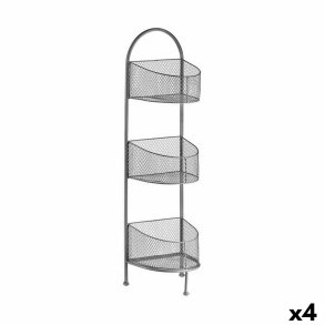 Hylder Slvfarvet Metal 21,2 x 97 x 28,5 cm (4 enheder)