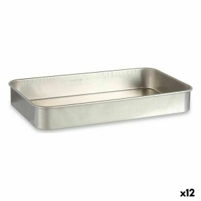 Kafferist Kinvara 100154 S�lvfarvet Aluminium 28,5 x 6,5 x 46 cm (12 enheder)