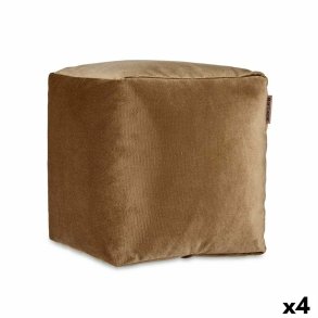 Puf Fljl Brun 30 x 30 x 30 cm (4 enheder)