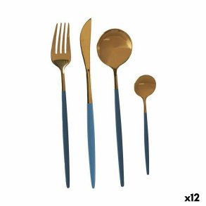Bestik St Kinvara BST-CT022 Gr Gylden Rustfrit stl (12 enheder)