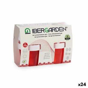 St med luftfriskere Ibergarden 11001 Geranium Gel (24 enheder)