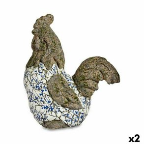 Dekorativ havefigur Ibergarden ZD18059 ZD18059 Polyesterharpisk Hane 22,5 x 46 x 41,5 cm (2 enheder)