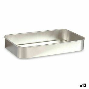 Kafferist Kinvara 100152 S�lvfarvet Aluminium 23,5 x 6 x 36 cm (12 enheder)
