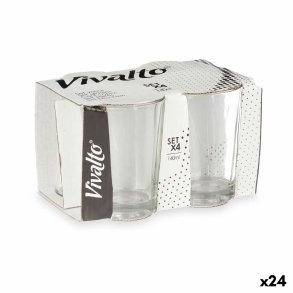 Glas Vivalto RYG2047 Gennemsigtig Glas 140 ml Kaffe (24 enheder)