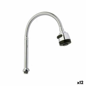 Kitchen Tap Kinvara 179 Sort Slvfarvet Metal Plastik Forlngbar Multifunktion (12 enheder)