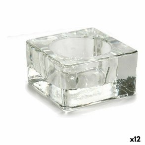 Lyseholder Gift Decor CH00535-2C CH00535-2C Gennemsigtig Glas 6 x 3 x 6 cm (12 enheder)