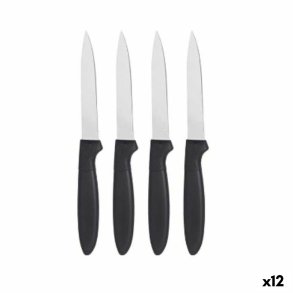 Knivst Kinvara CN-KT172244D Sort Slvfarvet Rustfrit stl Plastik 19,5 x 2 x 1 cm (12 enheder)