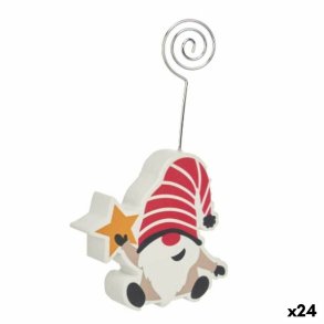 Fotoramme Multifarvet Dvrg Julestjerne Metal Tr MDF 8,5 x 15,5 x 2 cm (24 enheder)