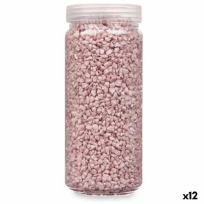 Dekorative sten Gift Decor 2341DC-Z8 2341DC-Z8 Pink 2 - 5 mm 700 g 6,5 x 15,5 x 6,5 cm 6,2 x 15,3 x 6,2 cm (12 enheder)