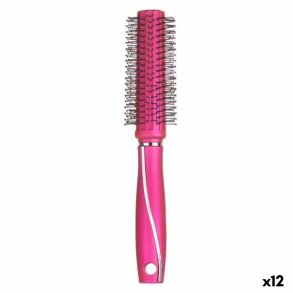 Rund Brste Berilo 354 Fuchsia Silikone Plastik (12 enheder)