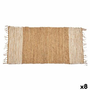 Tppe Sort Natur Striber 70 x 1 x 140 cm (8 enheder)