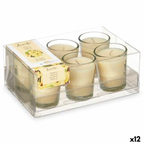 Dufte stearinlysst Acorde 48-C-AR 48-C-AR Vanilje Glas (12 enheder)