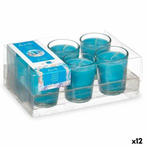 Dufte stearinlysst Acorde 48-E-AR 48-E-AR Hav Glas (12 enheder)