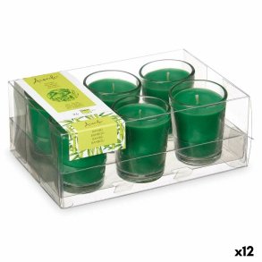 Dufte stearinlysst Acorde 48-F-AR 48-F-AR Bambus Glas (12 enheder)