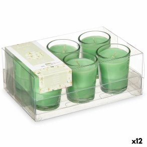 Dufte stearinlysst Acorde 48-H-AR 48-H-AR Jasmin Glas (12 enheder)