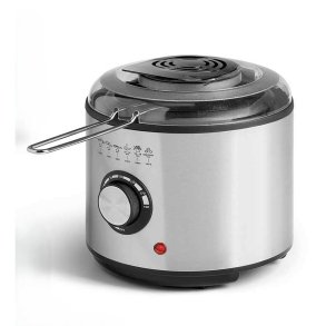 Frituregryde Argon Sort Gennemsigtig Slvfarvet 1 L 950 W