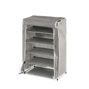 Skostativ Kipit Sort Gr Klde 50 x 32 x 88 cm