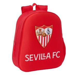 3D Brnetaske Sevilla Ftbol Club Rd 27 x 33 x 10 cm