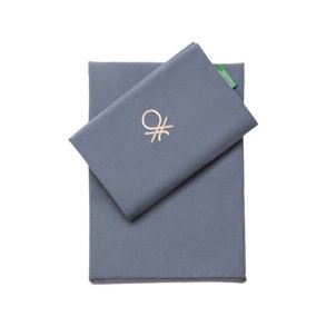 Dynebetr�k s�t Benetton TEVERE M�rkebl� 150 x 240 cm 2 Dele