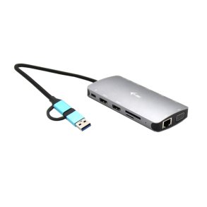 USB Hub i-Tec CANANOTDOCKPD Slvfarvet