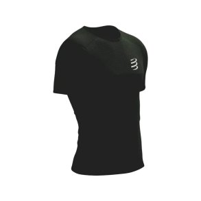 Kortrmet T-shirt til Mnd Compressport Performance Sort