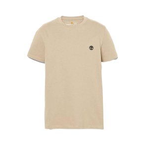 Kort�rmet T-shirt til M�nd Timberland Beige