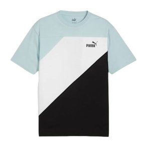 Kortrmet T-shirt til Mnd Puma POWER Colorbloc M