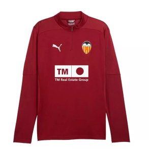 Trning sweatshirt til voksne Puma Valencia CF 24/25 Training Hvid