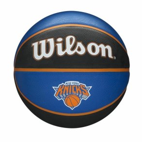 Basketball Wilson NBA Team Tribute Knicks Bl� 7 Naturgummi