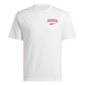 Kortrmet T-shirt til Mnd Reebok Gs Hs Guaranteed Tee Hvid