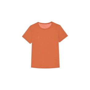 Kortrmet T-shirt til Kvinder Champion SS Orange