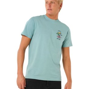 Kortrmet T-shirt til Mnd Rip Curl Search Icon Tee Bl