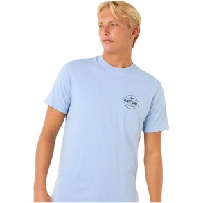 Kortrmet T-shirt til Mnd Rip Curl Staple Tee Bl