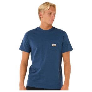 Kort�rmet T-shirt til M�nd Rip Curl Surf Paradise Badge Tee