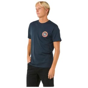 Kortrmet T-shirt til Mnd Rip Curl Shred Til Tee Marinebl