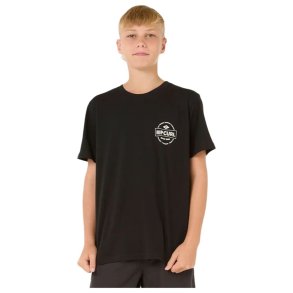 Brne Kortrmet T-shirt Rip Curl Staple Sort