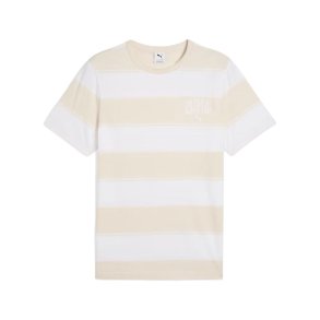 Kort�rmet T-shirt til M�nd Puma Class Striped T