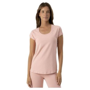 Kortrmet T-shirt til Kvinder Ditchil Ditchill Pink