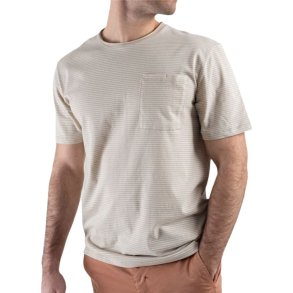 Kortrmet T-shirt til Mnd Only & Sons Onsbale Reg Ss Beige