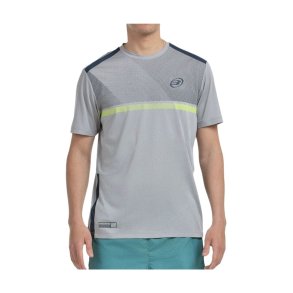 Kort�rmet T-shirt til M�nd Bullpadel Bilao Lysegr� Padel