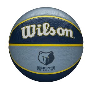 Basketball Wilson Nba Team Tribute Memphis Bl� Naturgummi