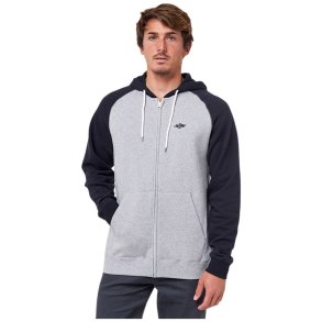 H�ttetr�je til M�nd Rip Curl Embroid Hooded Zip Thru Lysegr�